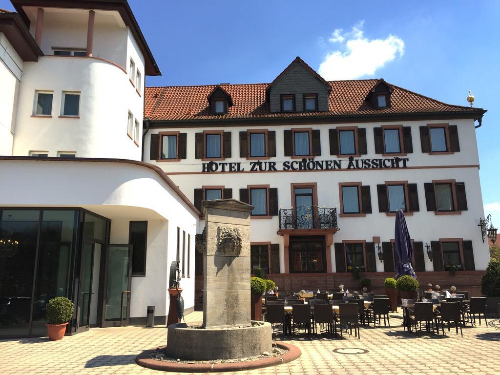 Hotel Zur Schoenen Aussicht Marktheidenfeld Exterior photo